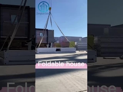 Casa de contenedores plegables