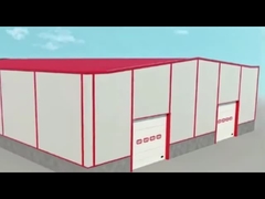 Pintura de espuma de poliuretano de color RAL con núcleo de espuma de poliuretano de densidad 35-40 kg/m3